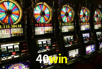 A Popularidade dos Caça-Níqueis no 40win